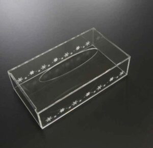 アクリル製ティッシュボックス09